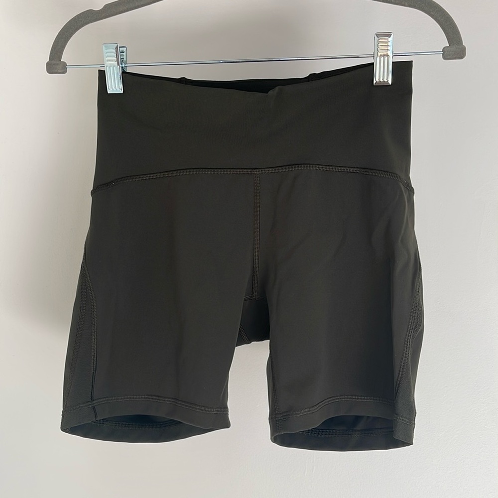 Green Lululemon Shorts